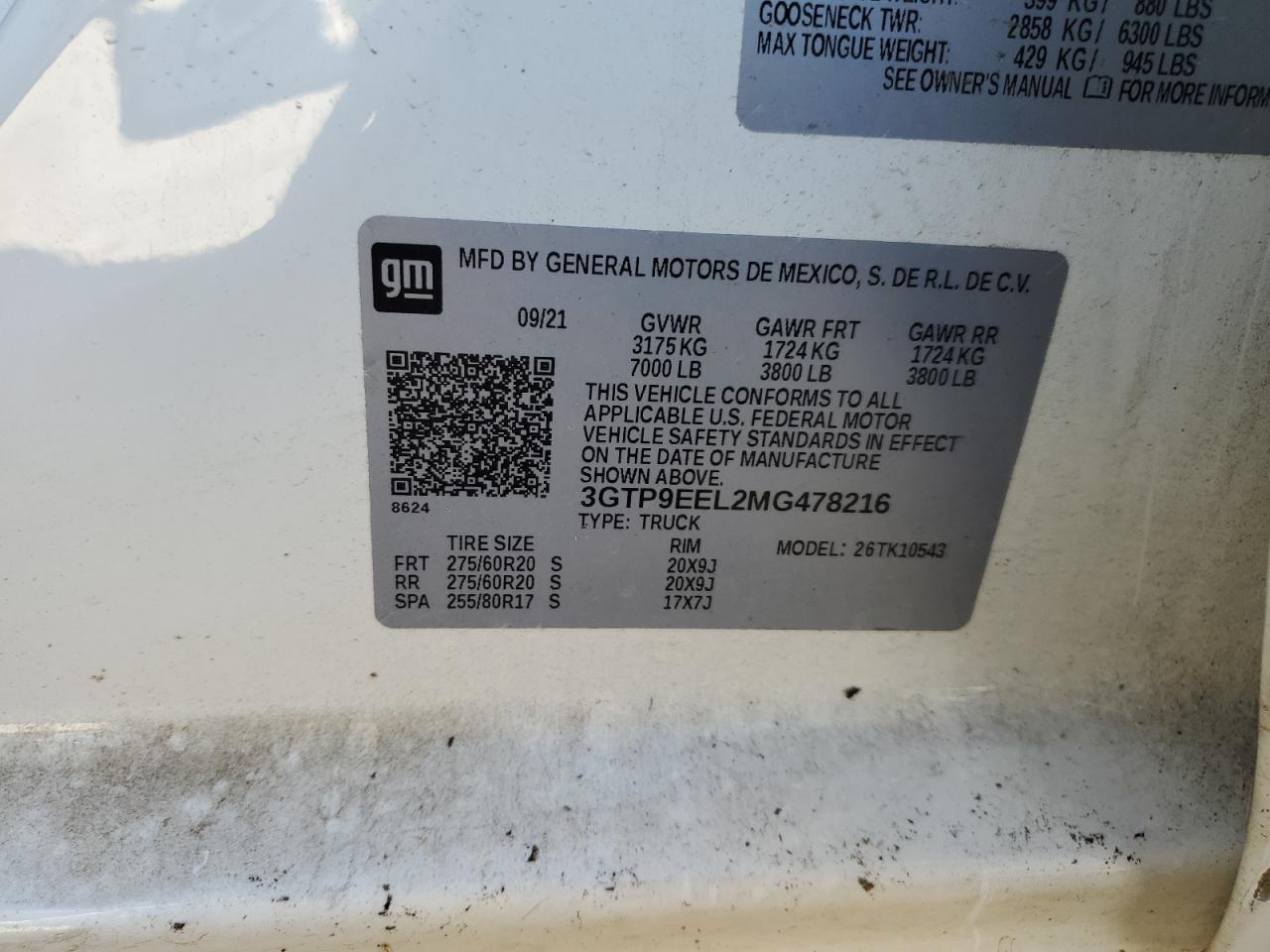 2021 GMC Sierra - Image 12