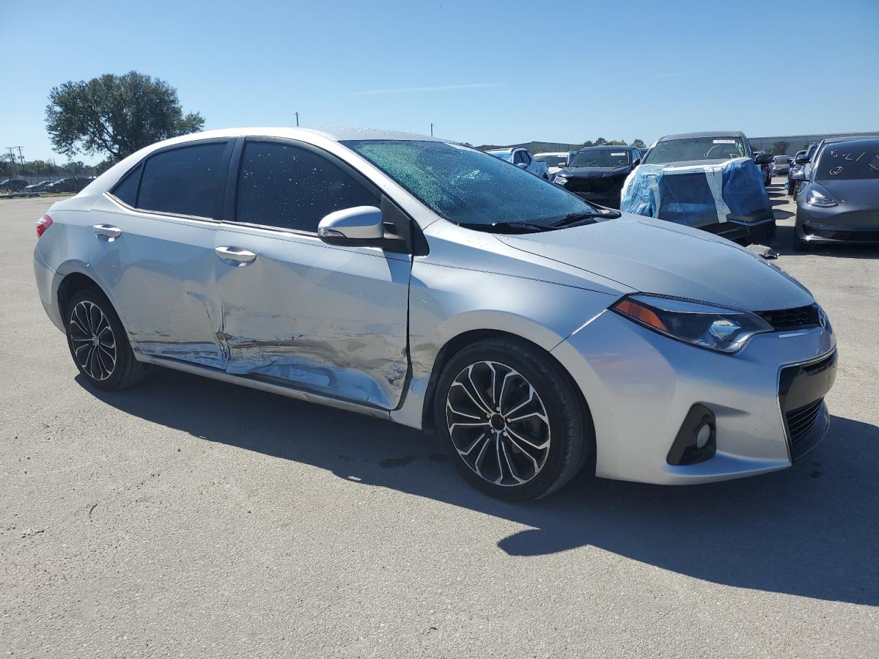 2015 Toyota Corolla L VIN: 2T1BURHE2FC271593 Lot: 77870244