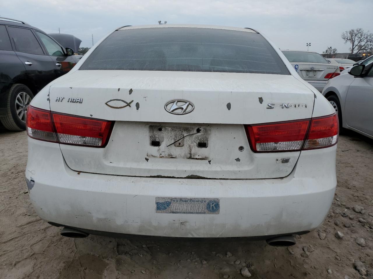 5NPEU46F76H089543 2006 Hyundai Sonata Gls