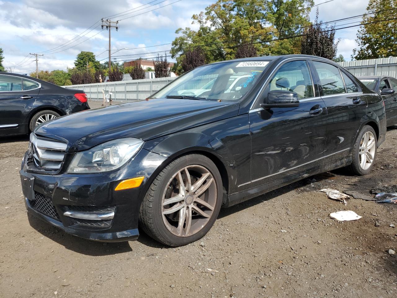 VIN WDDGF8AB5DR241099 2013 MERCEDES-BENZ C-CLASS no.1