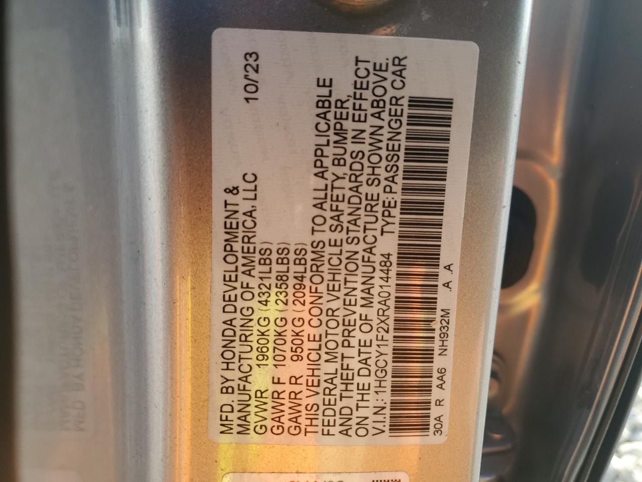 2024 Honda Accord - Image 14