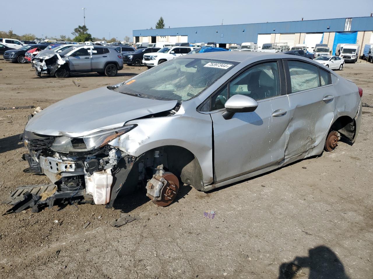 2016 Chevrolet Cruze Lt VIN: 1G1BE5SM8G7253715 Lot: 75397344