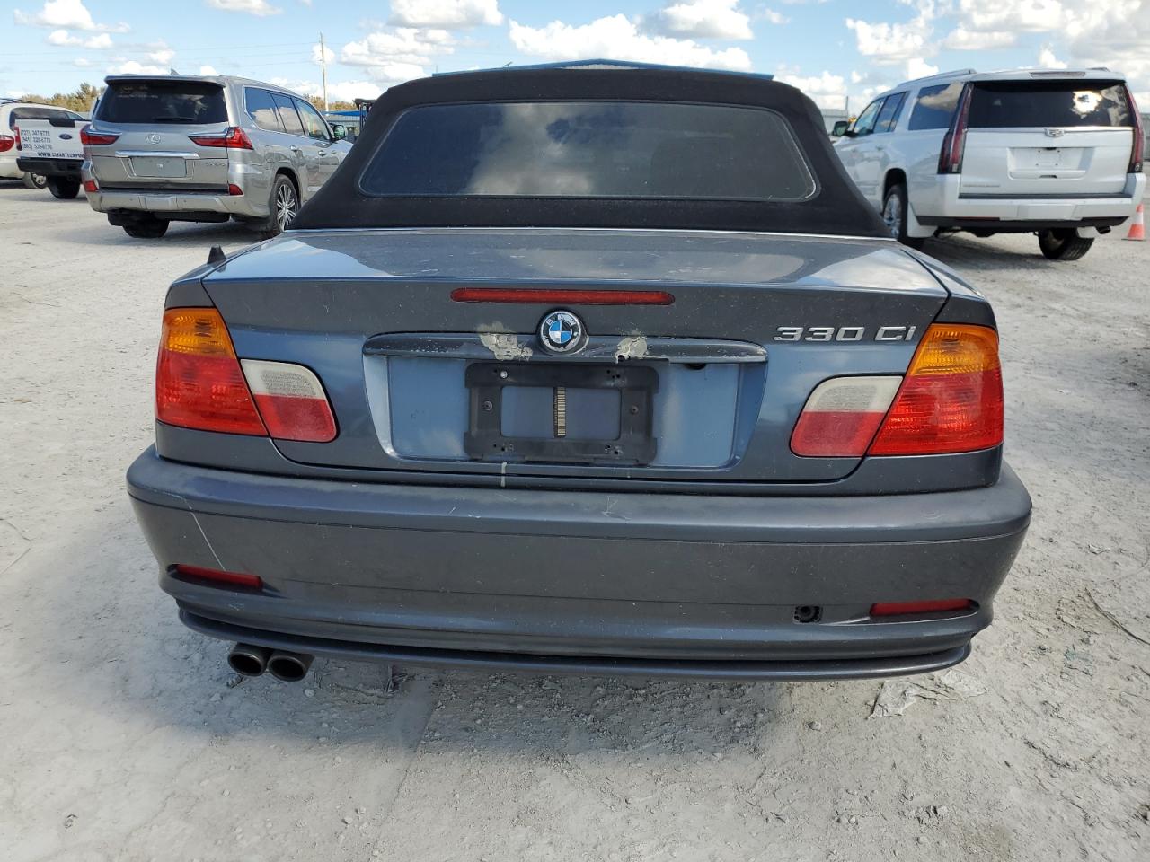 2001 BMW 330 Ci VIN: WBABS53401JU87708 Lot: 77432494