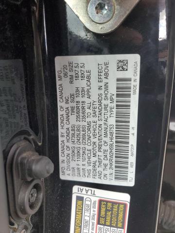 2HKRW2H59LH648753 Honda CRV CR-V EX 13