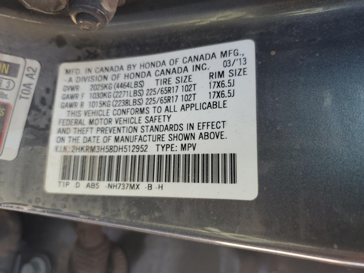 2013 Honda CR-V - Image 13