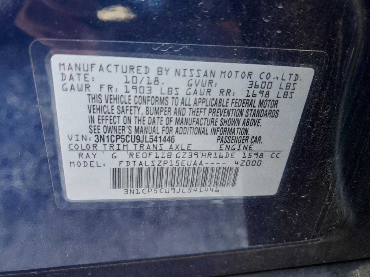 2018 Nissan Kicks - Image 12