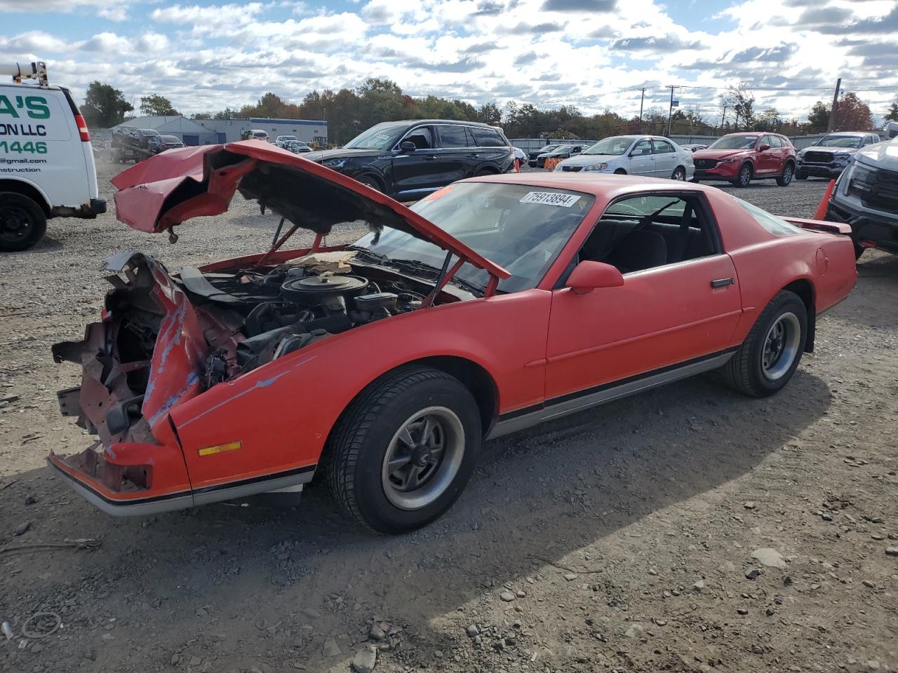 1987 Pontiac Firebird VIN: 1G2FS21H2HN234955 Lot: 83531684