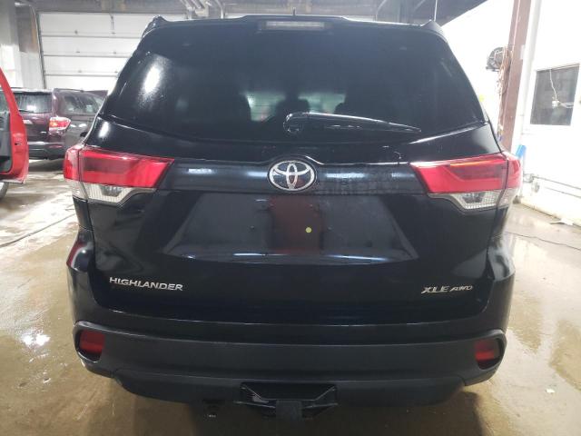  TOYOTA HIGHLANDER 2019 Чорний