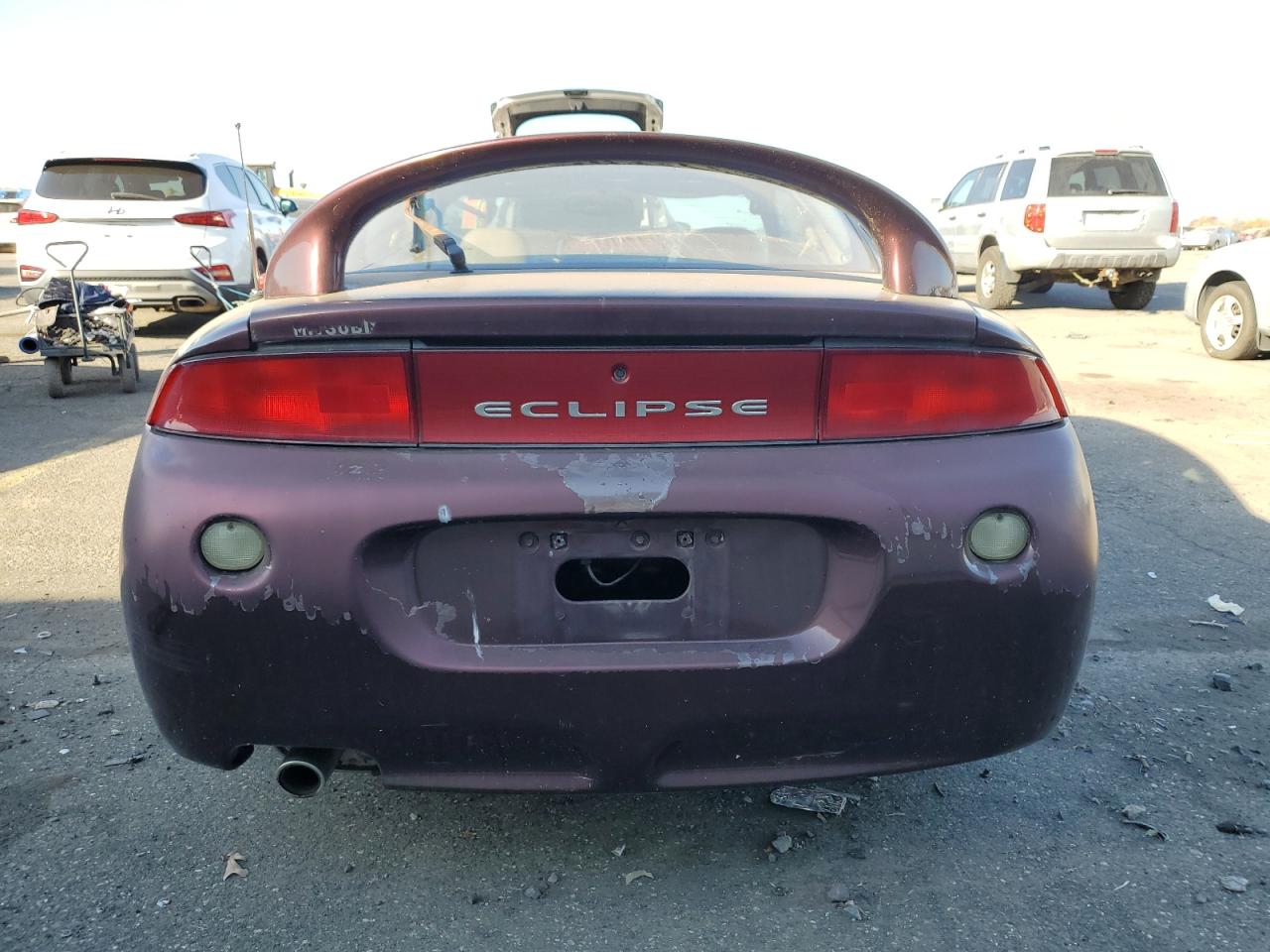 1999 Mitsubishi Eclipse Gs VIN: 4A3AK44Y1XE074155 Lot: 77143944