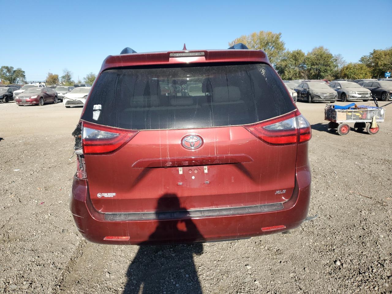 2020 Toyota Sienna Xle VIN: 5TDYZ3DC5LS025864 Lot: 76509914