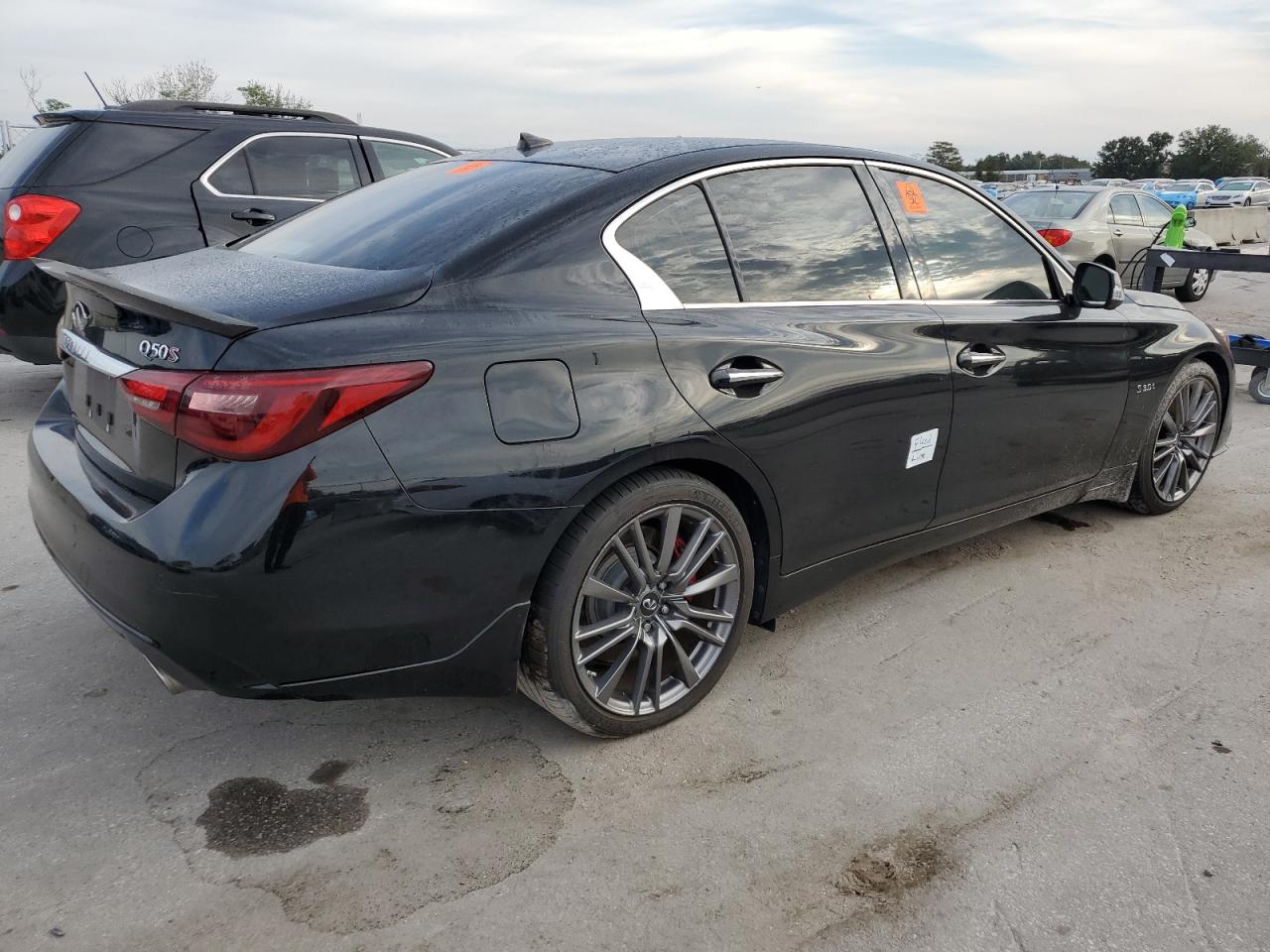 2018 Infiniti Q50 Red Sport 400 VIN: JN1FV7AP3JM460816 Lot: 77815324