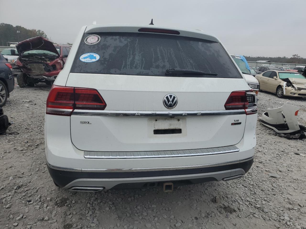 2018 Volkswagen Atlas Sel Premium VIN: 1V2NR2CA2JC576697 Lot: 60794965