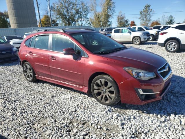  SUBARU IMPREZA 2015 Burgundy