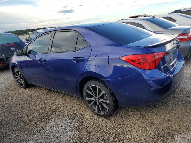  TOYOTA COROLLA 2019 Granatowy