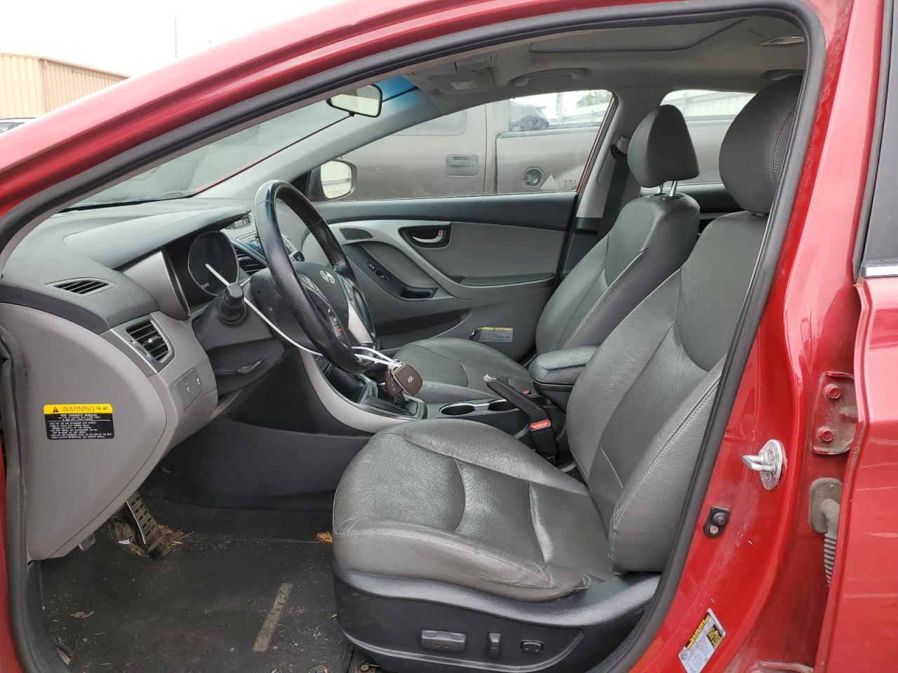 KMHDH4AH5EU160814 2014 Hyundai Elantra Se