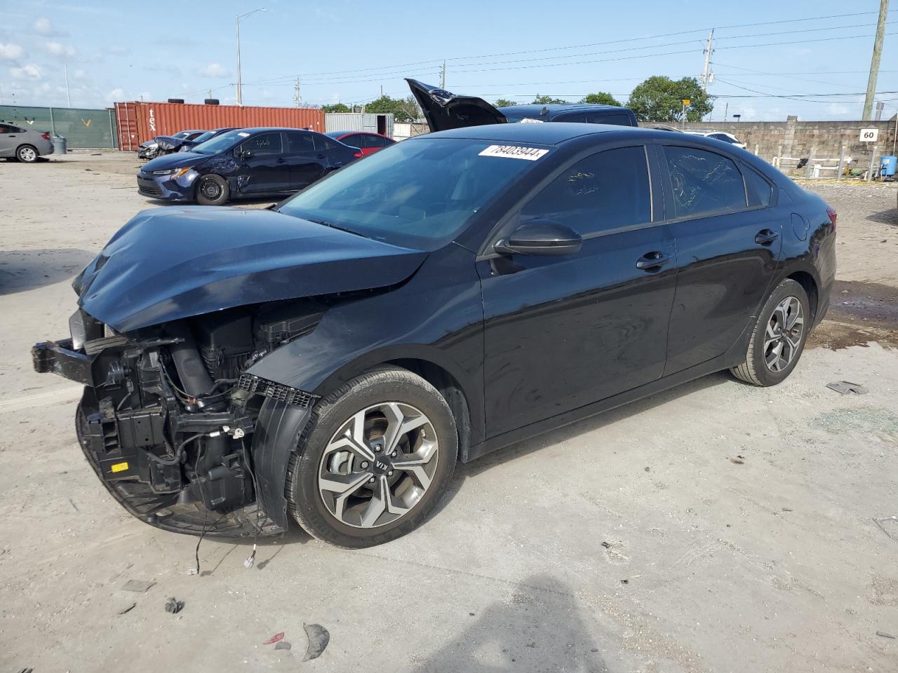 2021 Kia Forte Fe VIN: 3KPF24AD3ME390473 Lot: 78403944