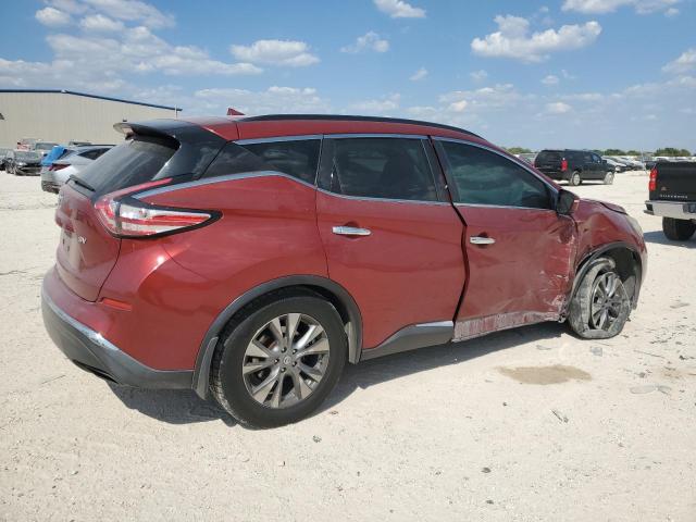  NISSAN MURANO 2015 Red