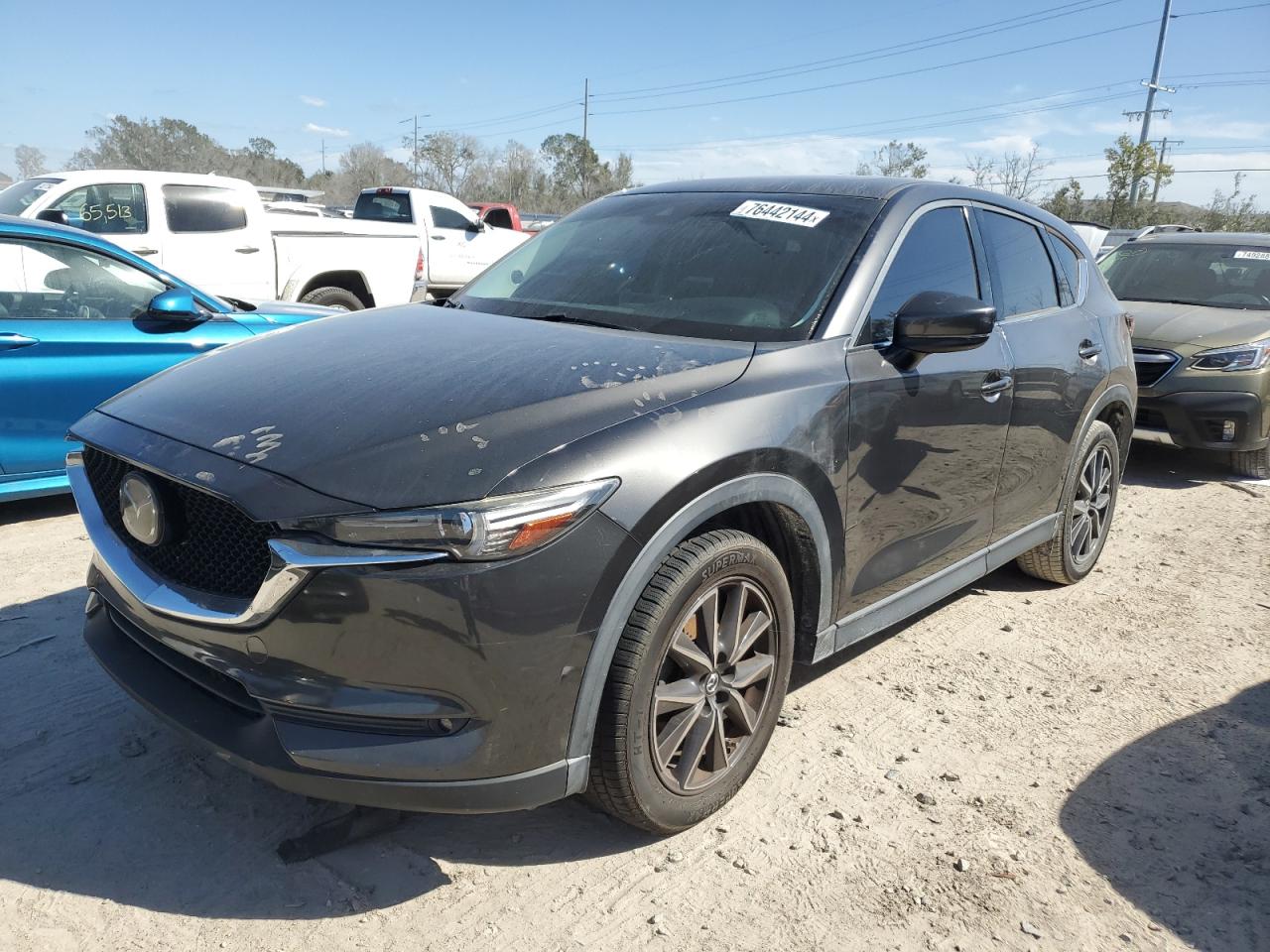 2017 Mazda Cx-5 Grand Touring VIN: JM3KFADL6H0170836 Lot: 76442144