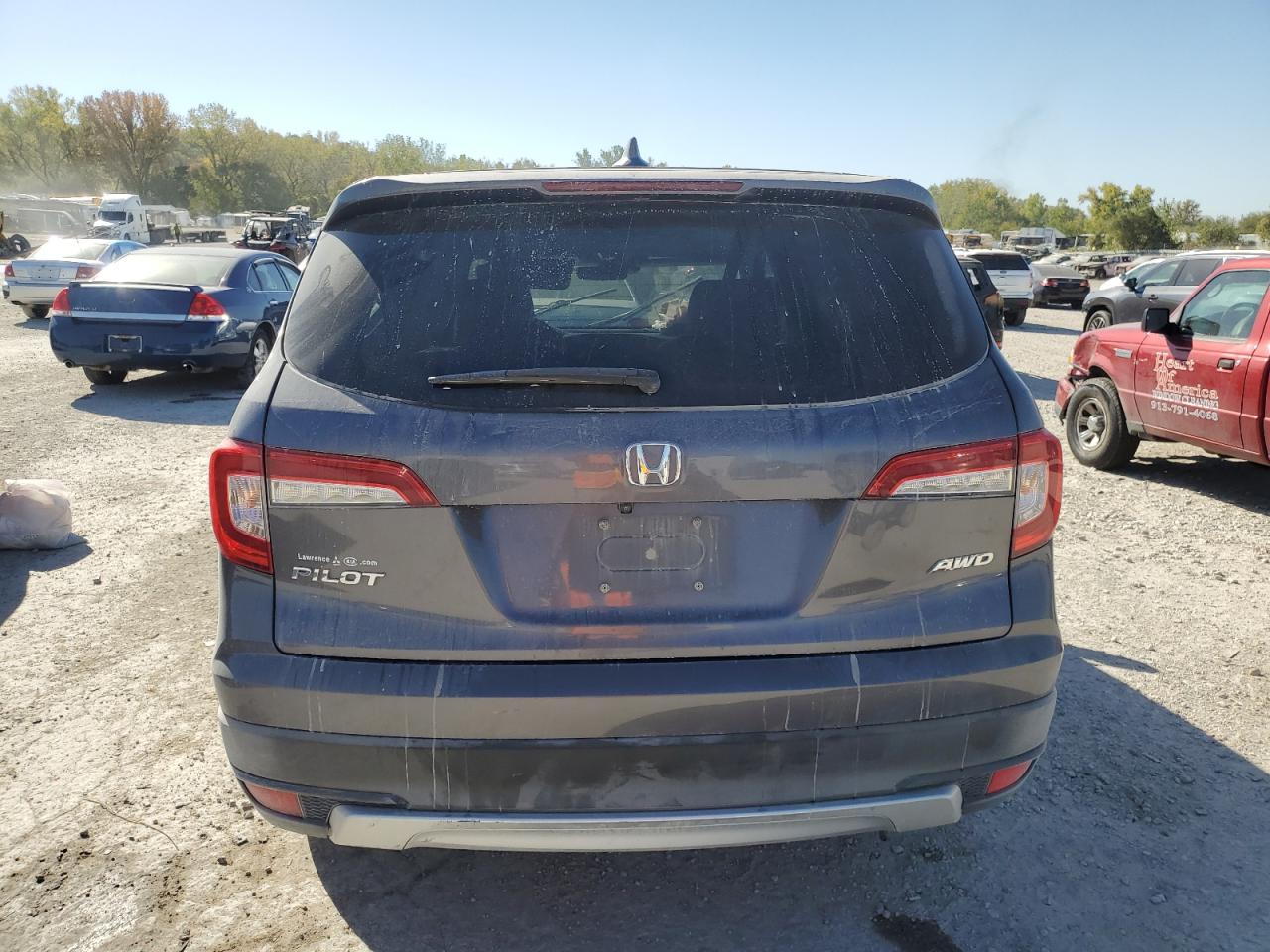 2019 Honda Pilot Exl VIN: 5FNYF6H40KB021057 Lot: 76116664