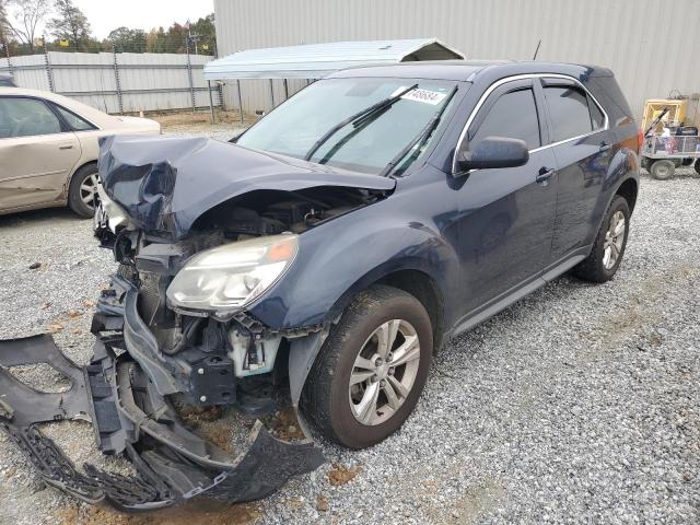  CHEVROLET EQUINOX 2016 Blue