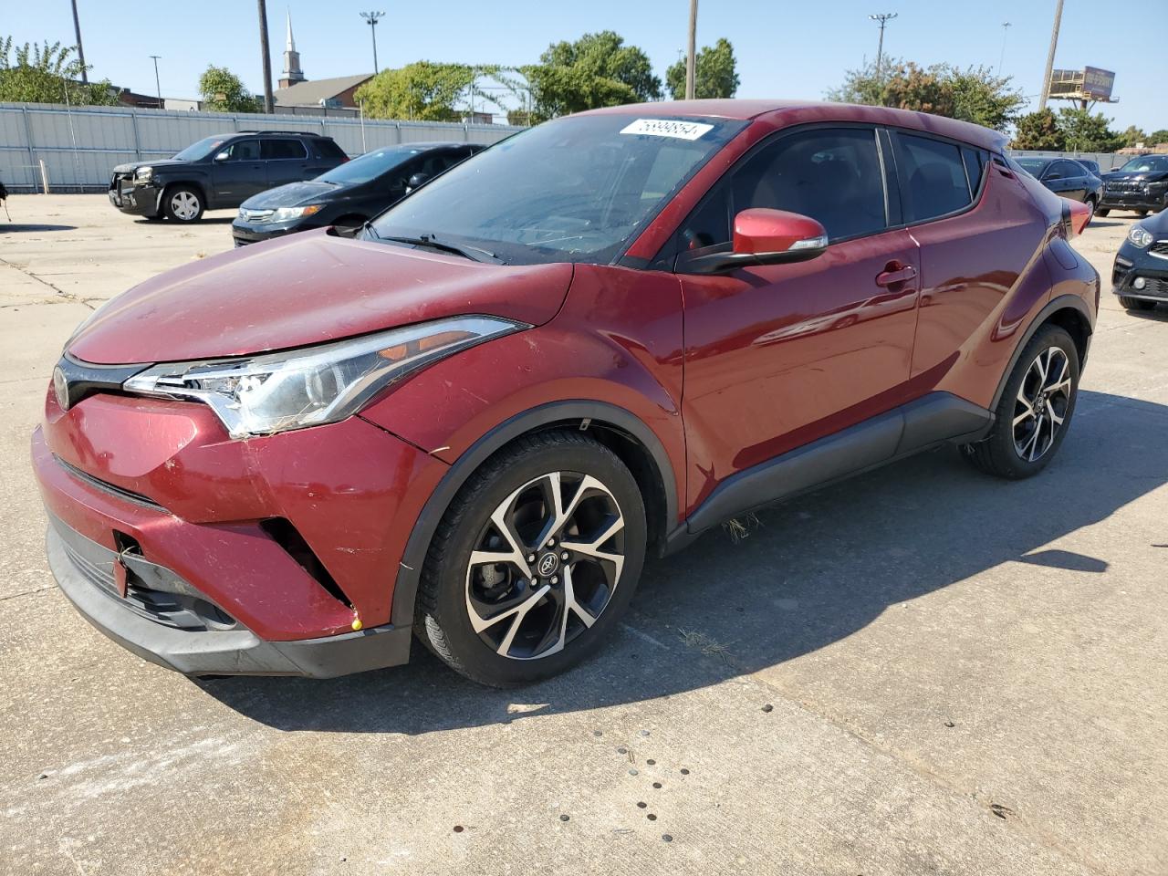 2018 Toyota C-Hr Xle VIN: NMTKHMBX7JR001386 Lot: 75899854