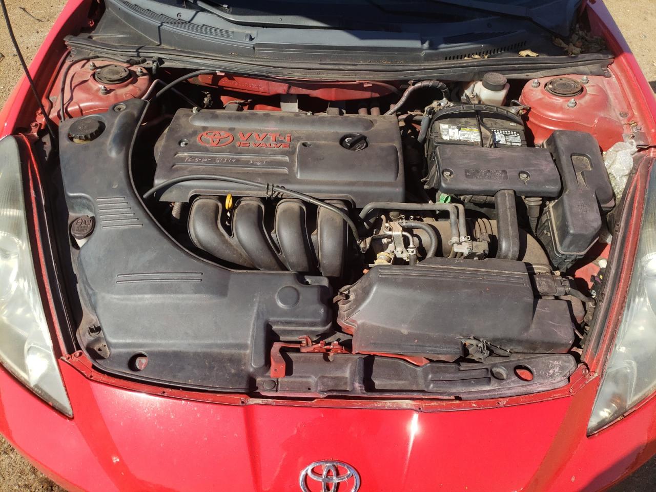 2005 Toyota Celica Gt VIN: JTDDR32T950184300 Lot: 73743324