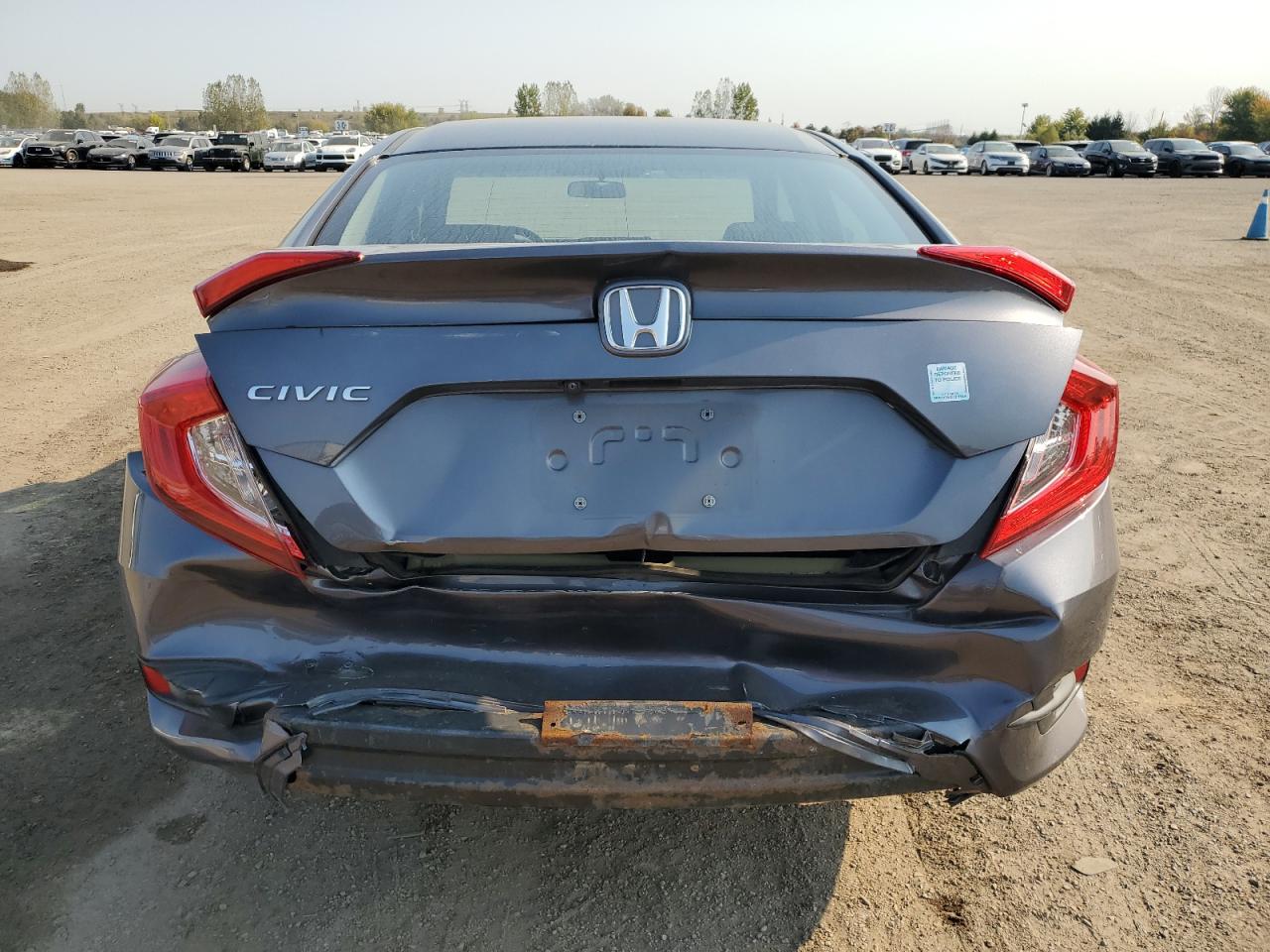 2018 Honda Civic Ex VIN: 2HGFC2F83JH011826 Lot: 74919994