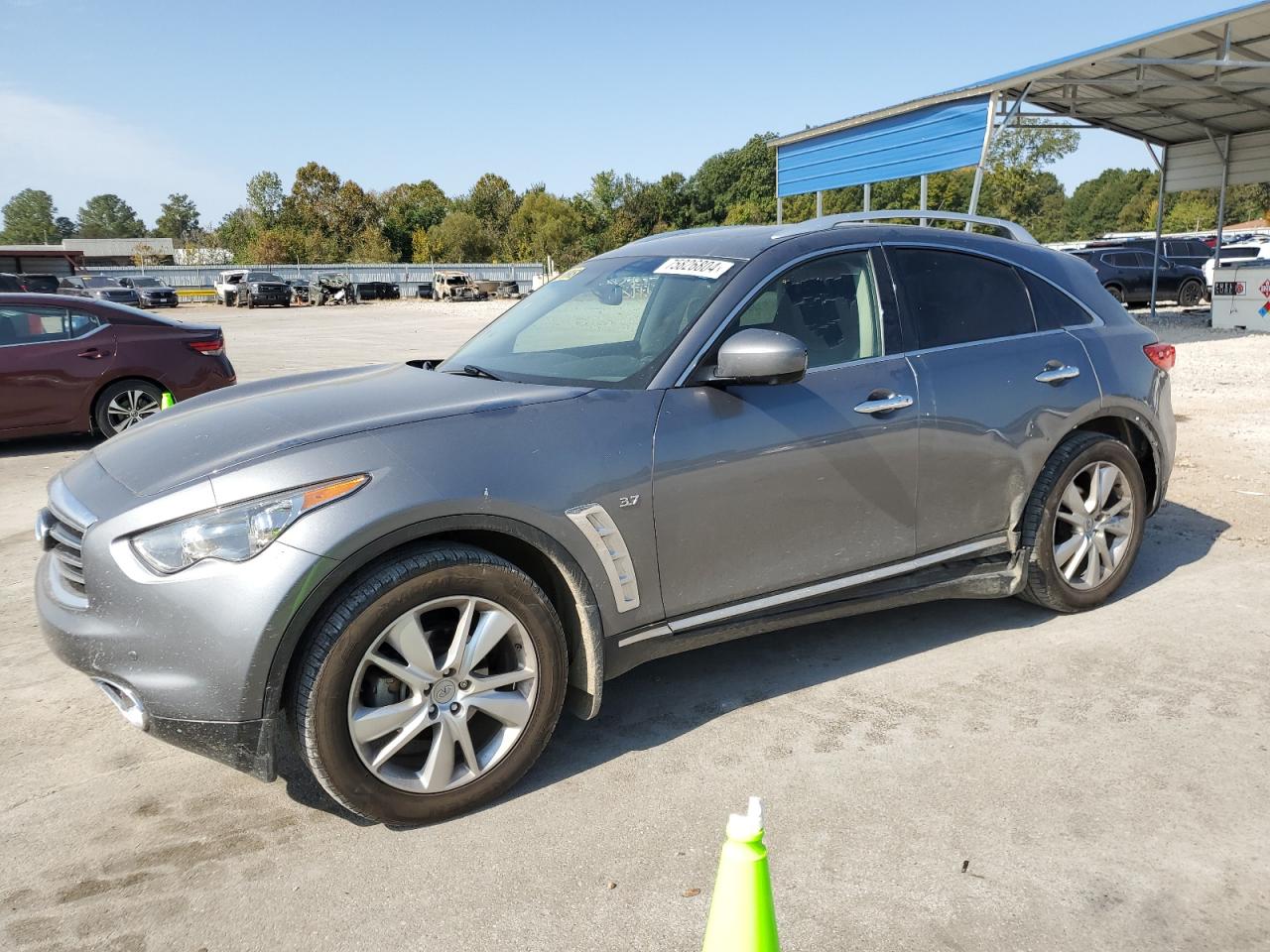 2016 Infiniti Qx70 VIN: JN8CS1MW3GM752407 Lot: 75826804