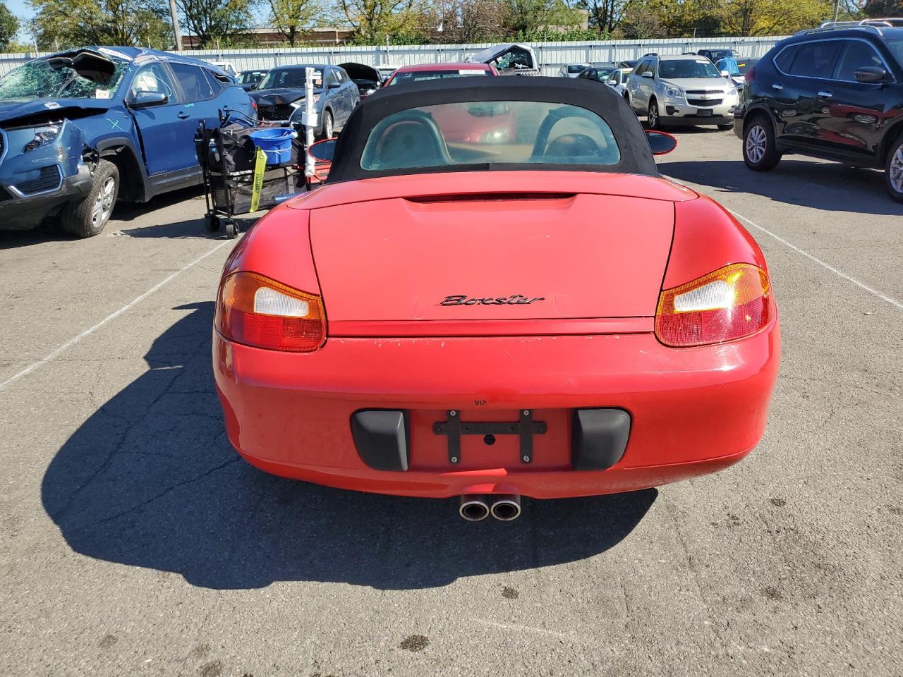 1998 Porsche Boxster VIN: WP0CA2982WU622681 Lot: 74031654