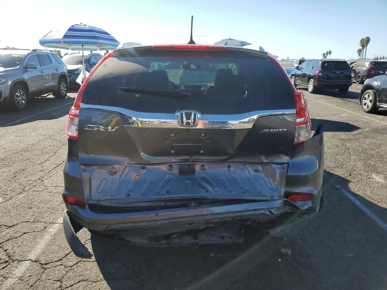 2015 Honda Cr-V Exl VIN: 2HKRM4H76FH695519 Lot: 77337114