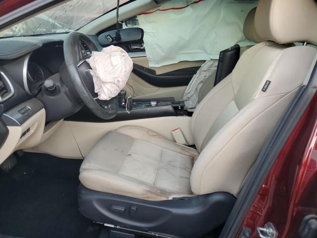  NISSAN MAXIMA 2017 Bordowy