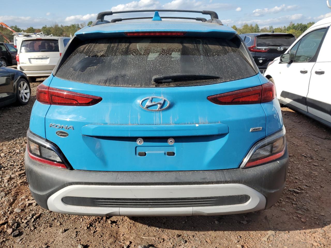 2022 Hyundai Kona Sel VIN: KM8K3CAB5NU880349 Lot: 73240674