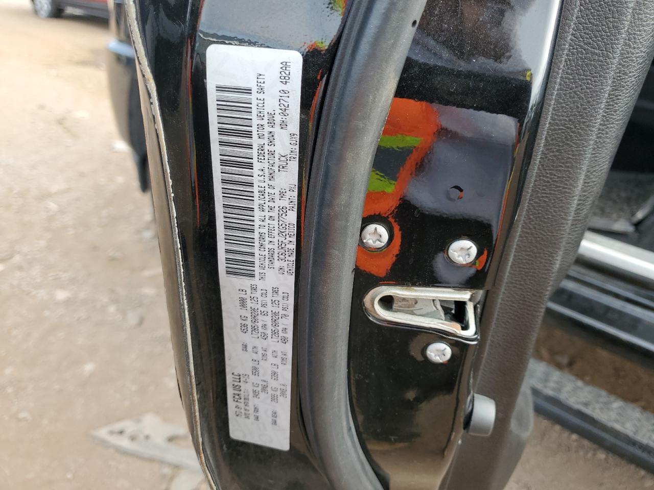 2019 Ram 2500 Laramie VIN: 3C6UR5FJ2KG577526 Lot: 73349464