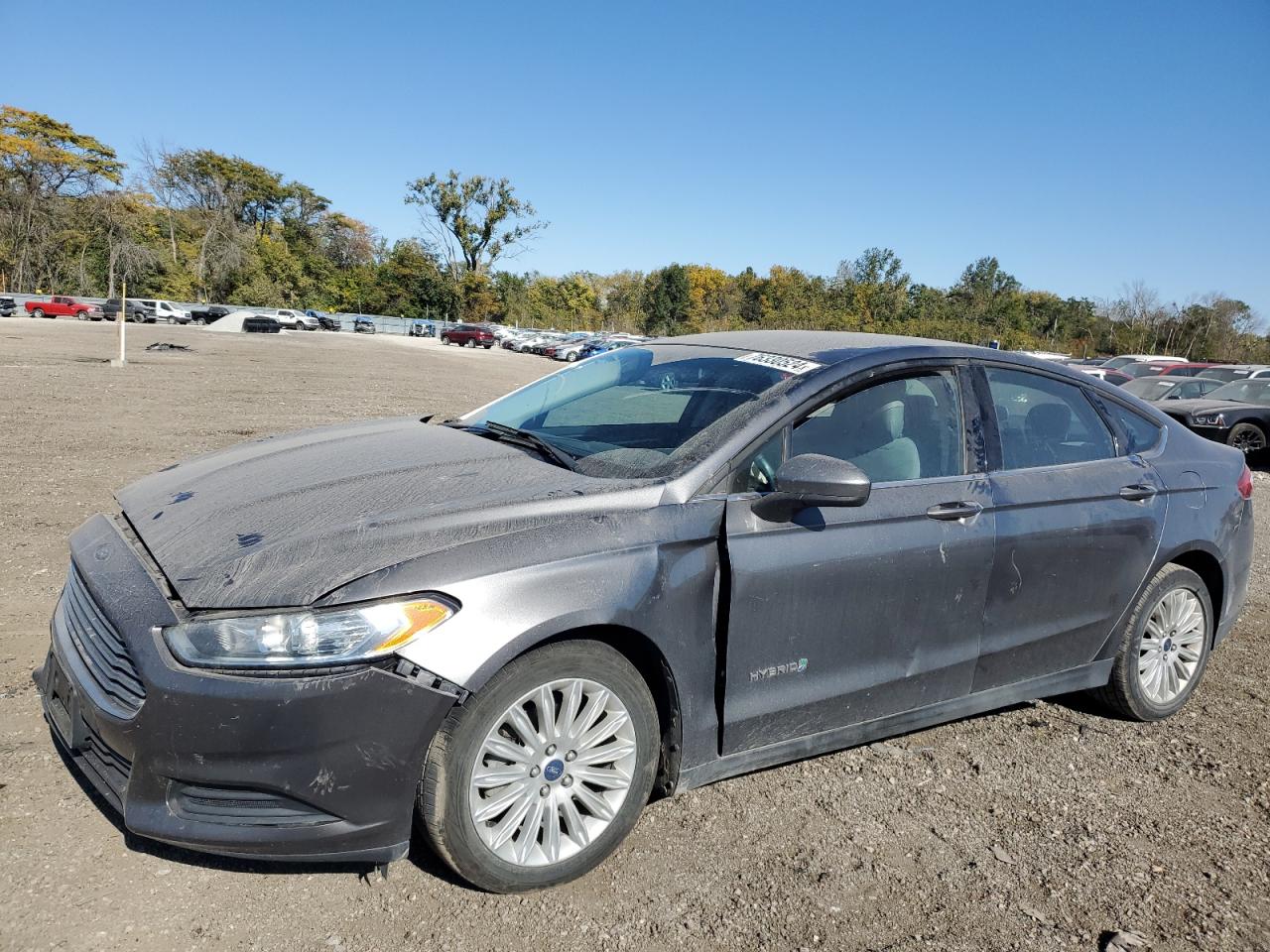 VIN 3FA6P0UUXER369013 2014 FORD FUSION no.1