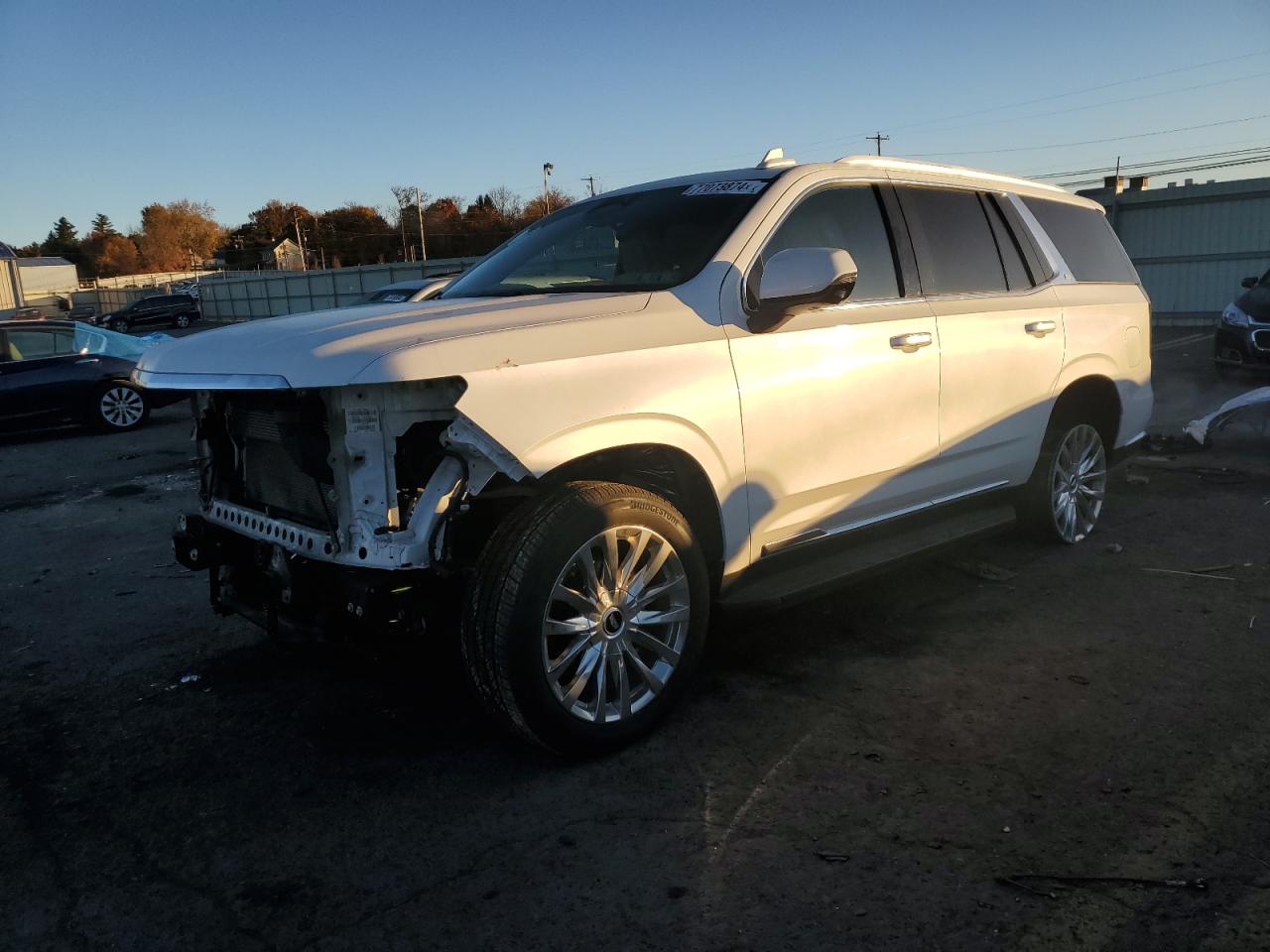 2021 Cadillac Escalade Premium Luxury VIN: 1GYS4BKL0MR370814 Lot: 77073874