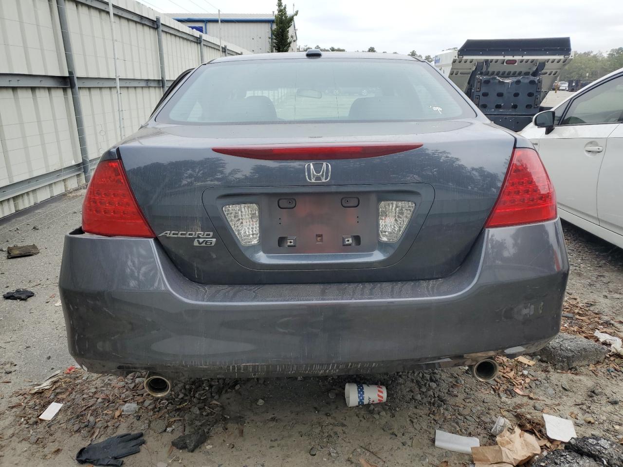 2007 Honda Accord Ex VIN: 1HGCM66587A055051 Lot: 78044454