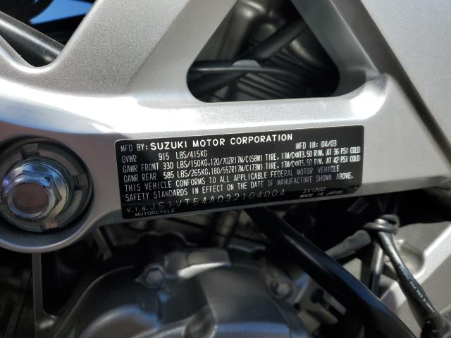 2003 SUZUKI SV1000 SK3