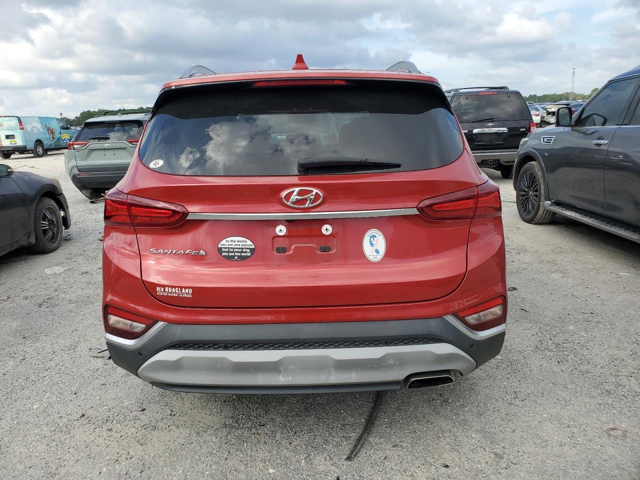 2019 Hyundai Santa Fe Limited VIN: 5NMS53AD8KH042139 Lot: 75172984