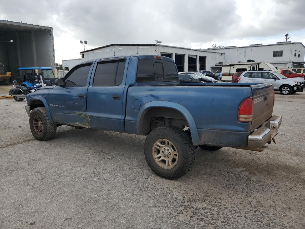 2002 Dodge Dakota Quad Sport VIN: 1B7HG38N22S696268 Lot: 78382174