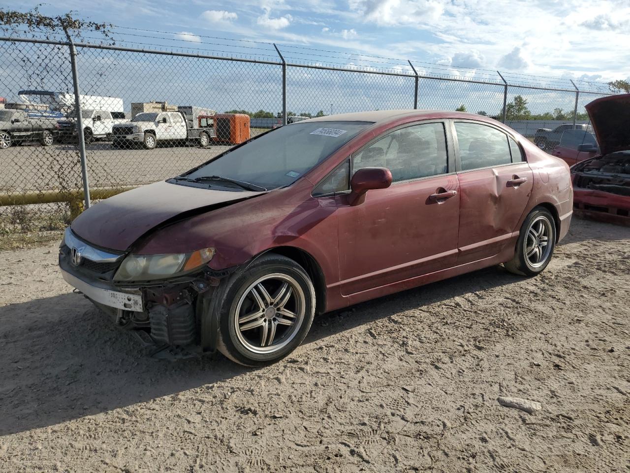 2011 Honda Civic Lx VIN: 19XFA1F57BE027657 Lot: 74556094