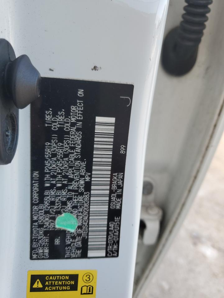 2009 Toyota Highlander Limited VIN: JTEDS42A092082883 Lot: 77413124