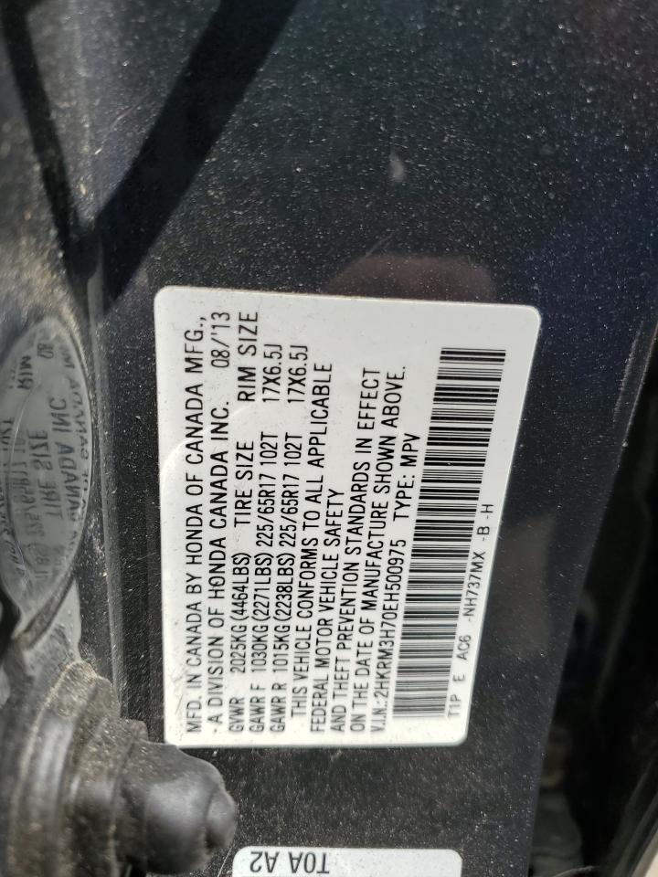 2HKRM3H70EH500975 2014 Honda Cr-V Exl