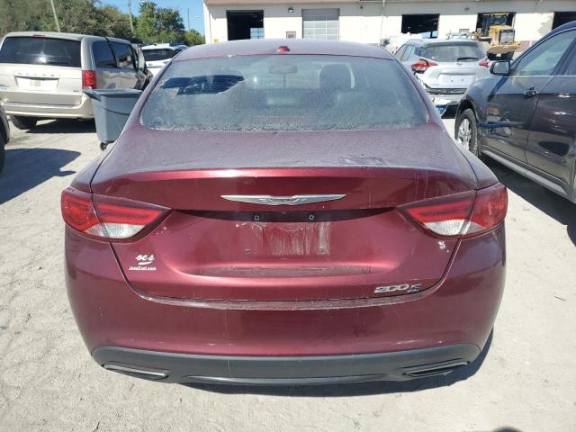  CHRYSLER 200 2015 Червоний
