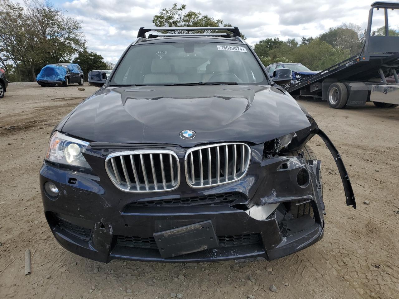 VIN 5UXWX7C59E0E76374 2014 BMW X3 no.5