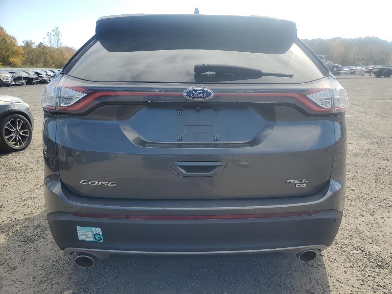 2017 Ford Edge Sel VIN: 2FMPK4J86HBC16543 Lot: 76900744