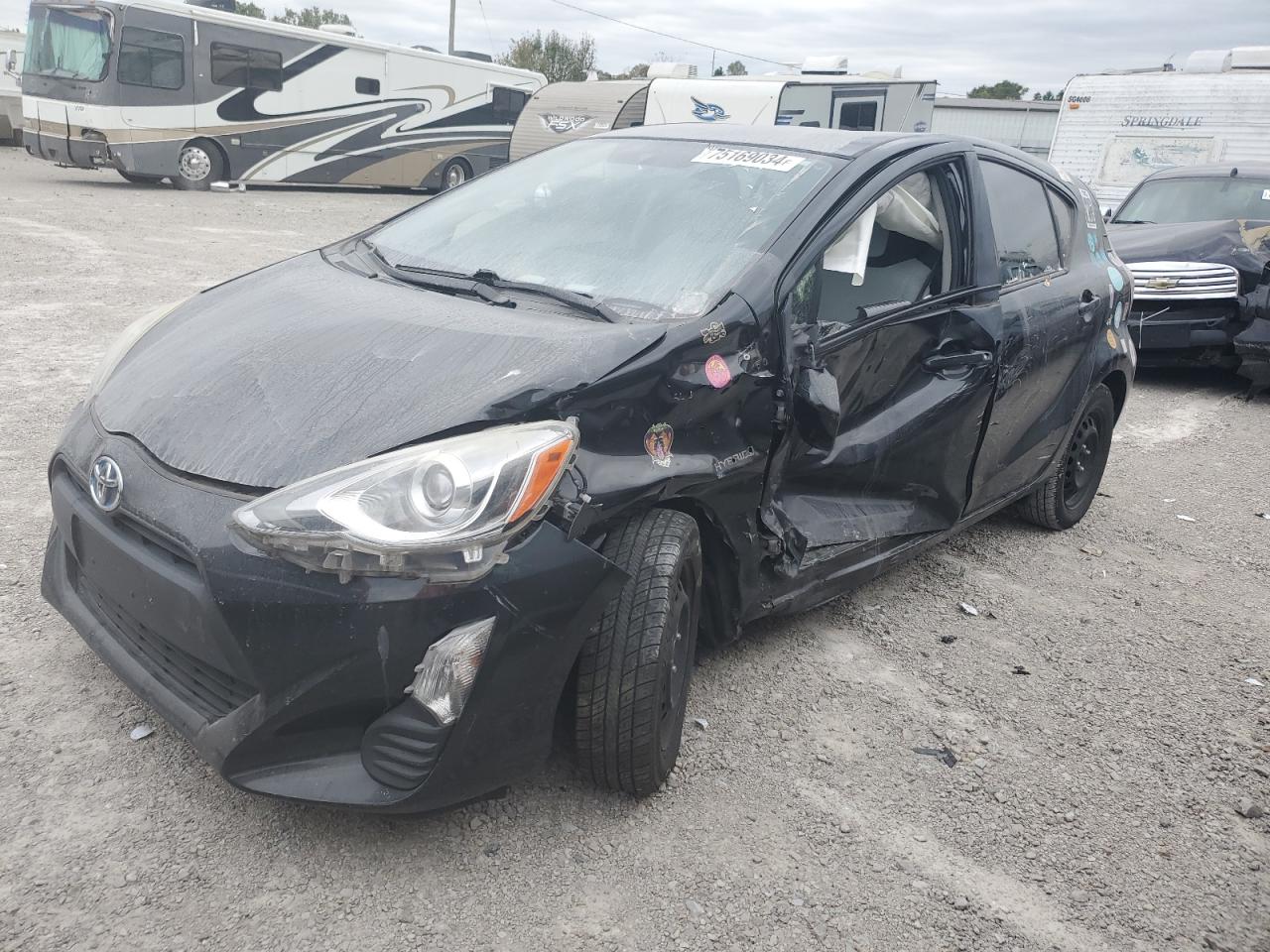 VIN JTDKDTB36G1119181 2016 TOYOTA PRIUS no.1