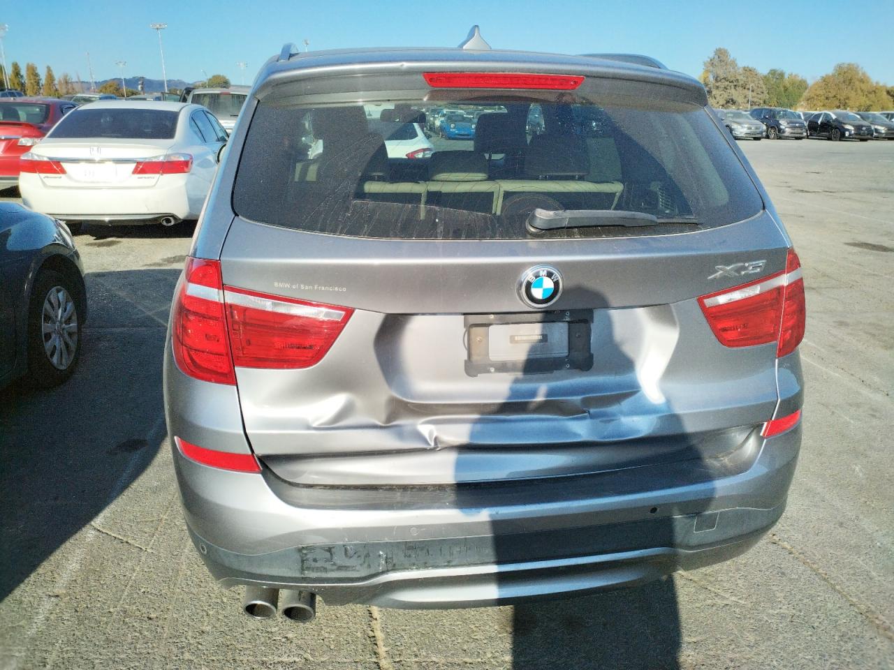 2017 BMW X3 xDrive28I VIN: 5UXWX9C54H0T03469 Lot: 74592254