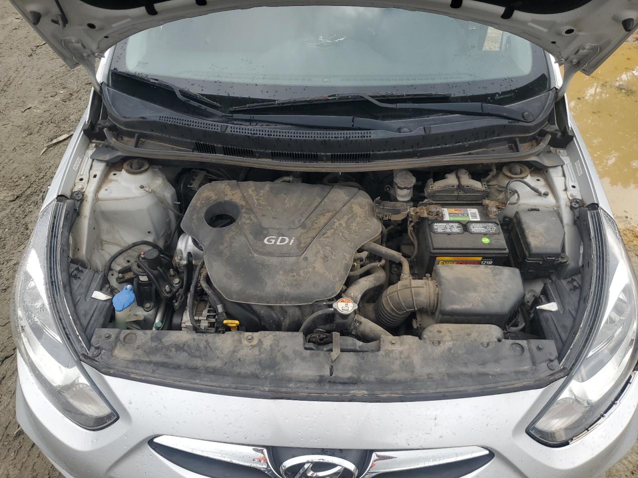 2013 Hyundai Accent Gls VIN: KMHCU5AE7DU091478 Lot: 73918854