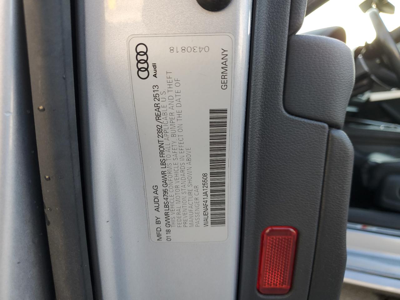 2018 Audi A4 - Image 12