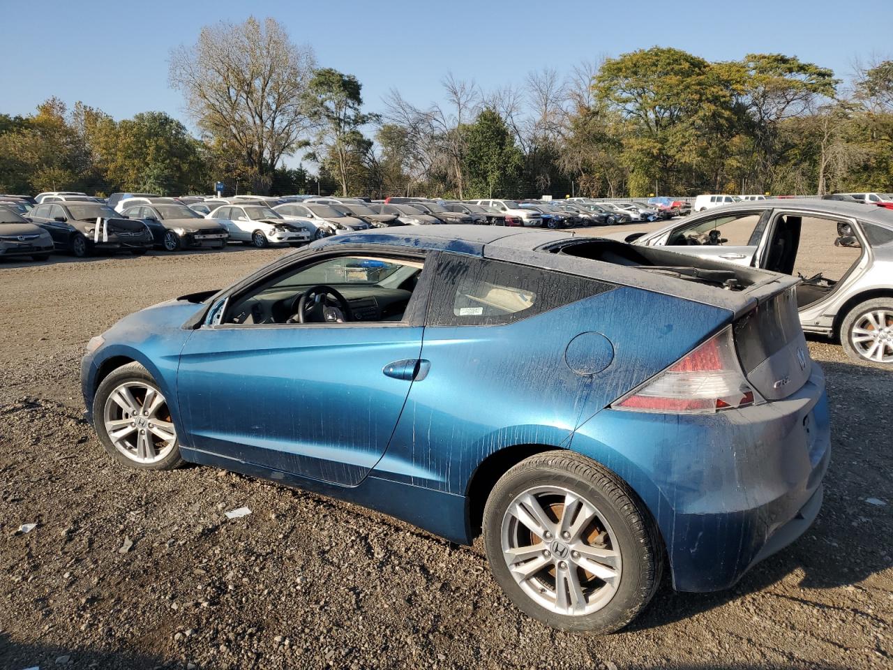 JHMZF1C63BS010054 2011 Honda Cr-Z Ex